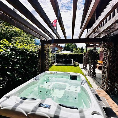 Wirzweli The Swiss Paradise 2 Apartment With Garden, Whirlpool, And Mountain Panorama מראה חיצוני תמונה