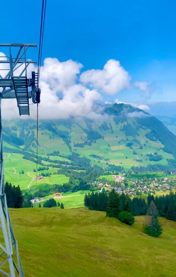 Wirzweli The Swiss Paradise 2 Apartment With Garden, Whirlpool, And Mountain Panorama מראה חיצוני תמונה