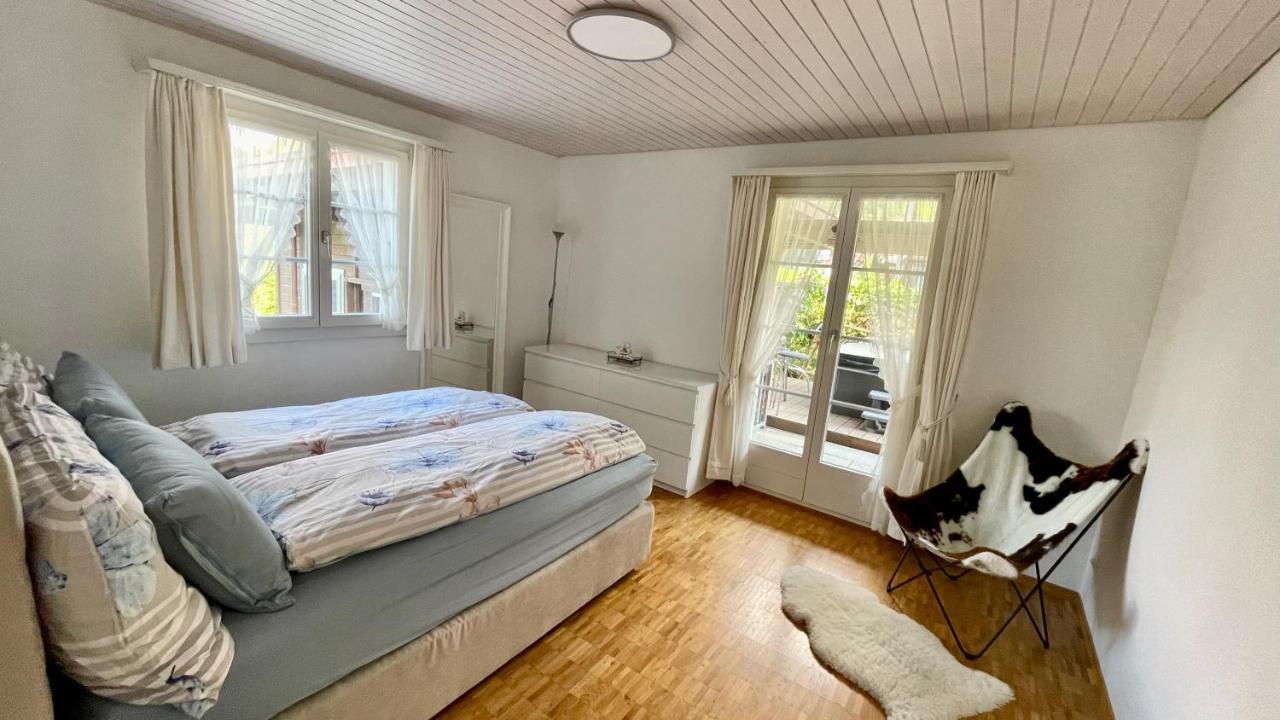 Wirzweli The Swiss Paradise 2 Apartment With Garden, Whirlpool, And Mountain Panorama מראה חיצוני תמונה