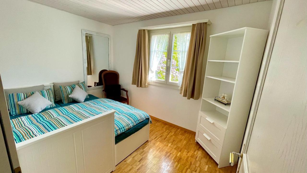 Wirzweli The Swiss Paradise 2 Apartment With Garden, Whirlpool, And Mountain Panorama מראה חיצוני תמונה