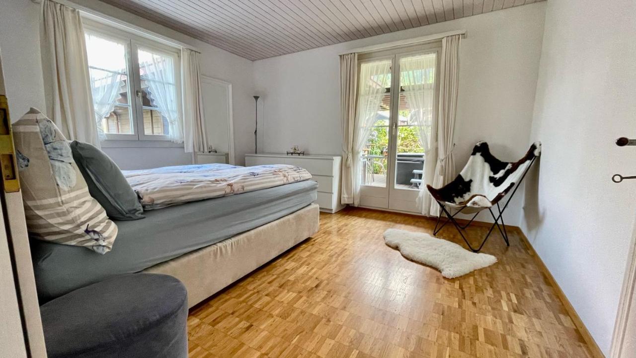 Wirzweli The Swiss Paradise 2 Apartment With Garden, Whirlpool, And Mountain Panorama מראה חיצוני תמונה