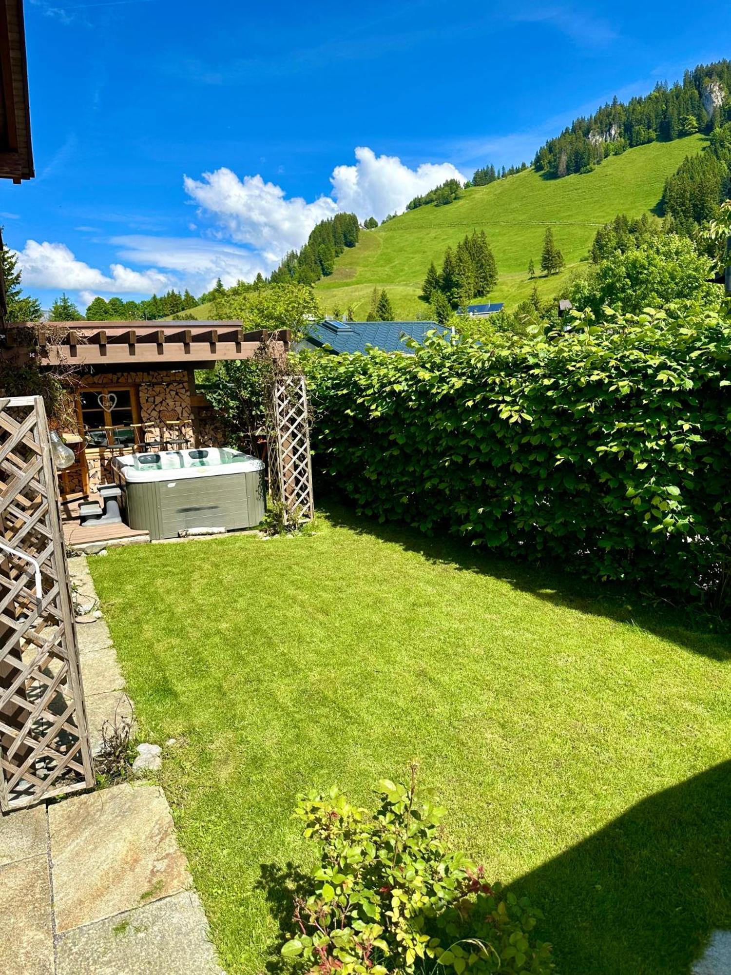 Wirzweli The Swiss Paradise 2 Apartment With Garden, Whirlpool, And Mountain Panorama מראה חיצוני תמונה