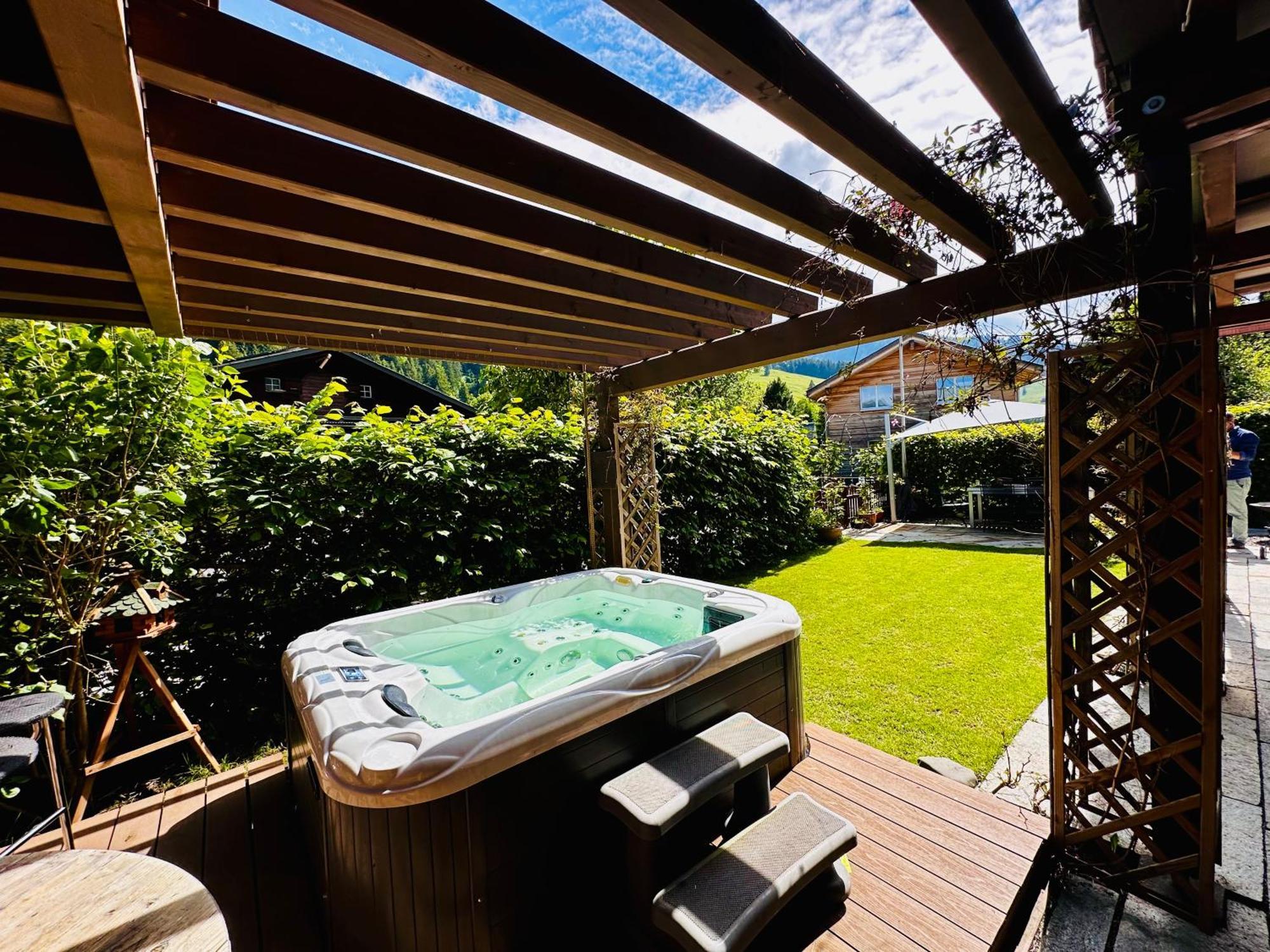 Wirzweli The Swiss Paradise 2 Apartment With Garden, Whirlpool, And Mountain Panorama מראה חיצוני תמונה