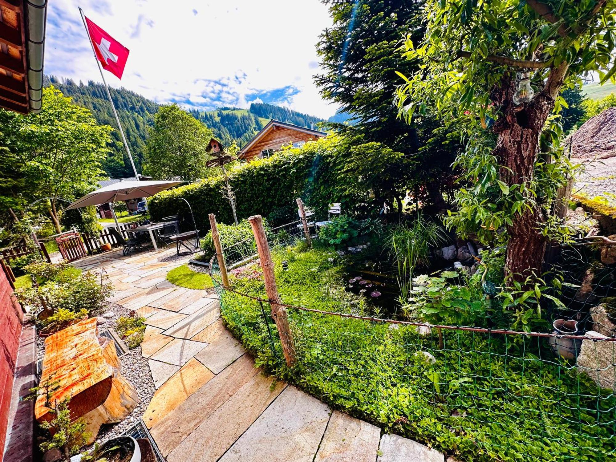 Wirzweli The Swiss Paradise 2 Apartment With Garden, Whirlpool, And Mountain Panorama מראה חיצוני תמונה