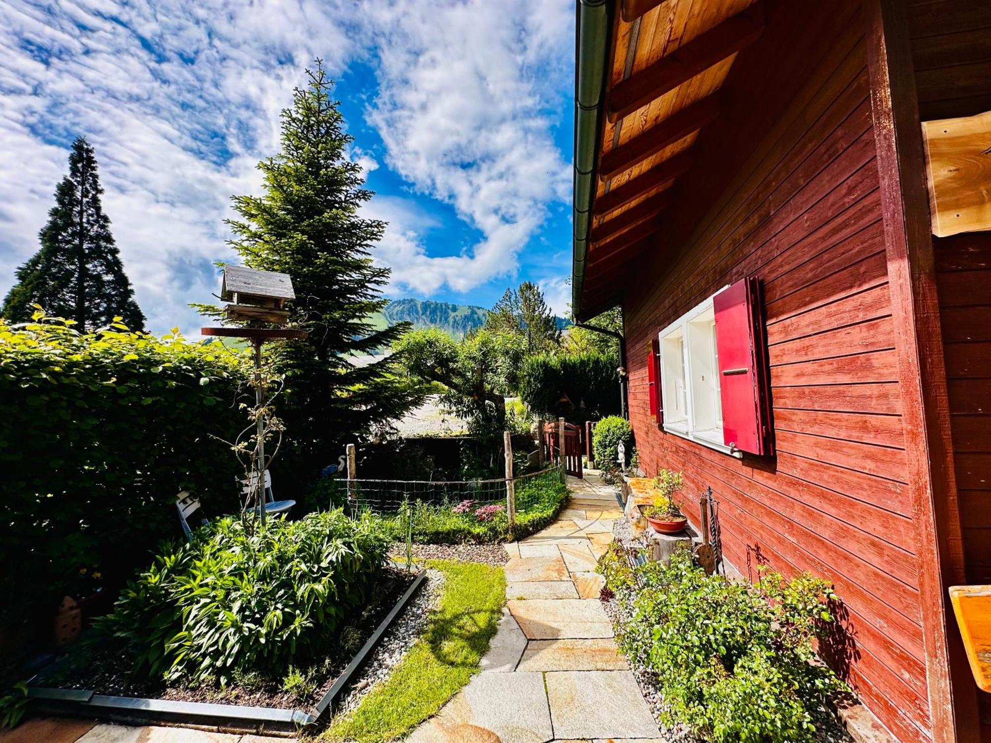 Wirzweli The Swiss Paradise 2 Apartment With Garden, Whirlpool, And Mountain Panorama מראה חיצוני תמונה