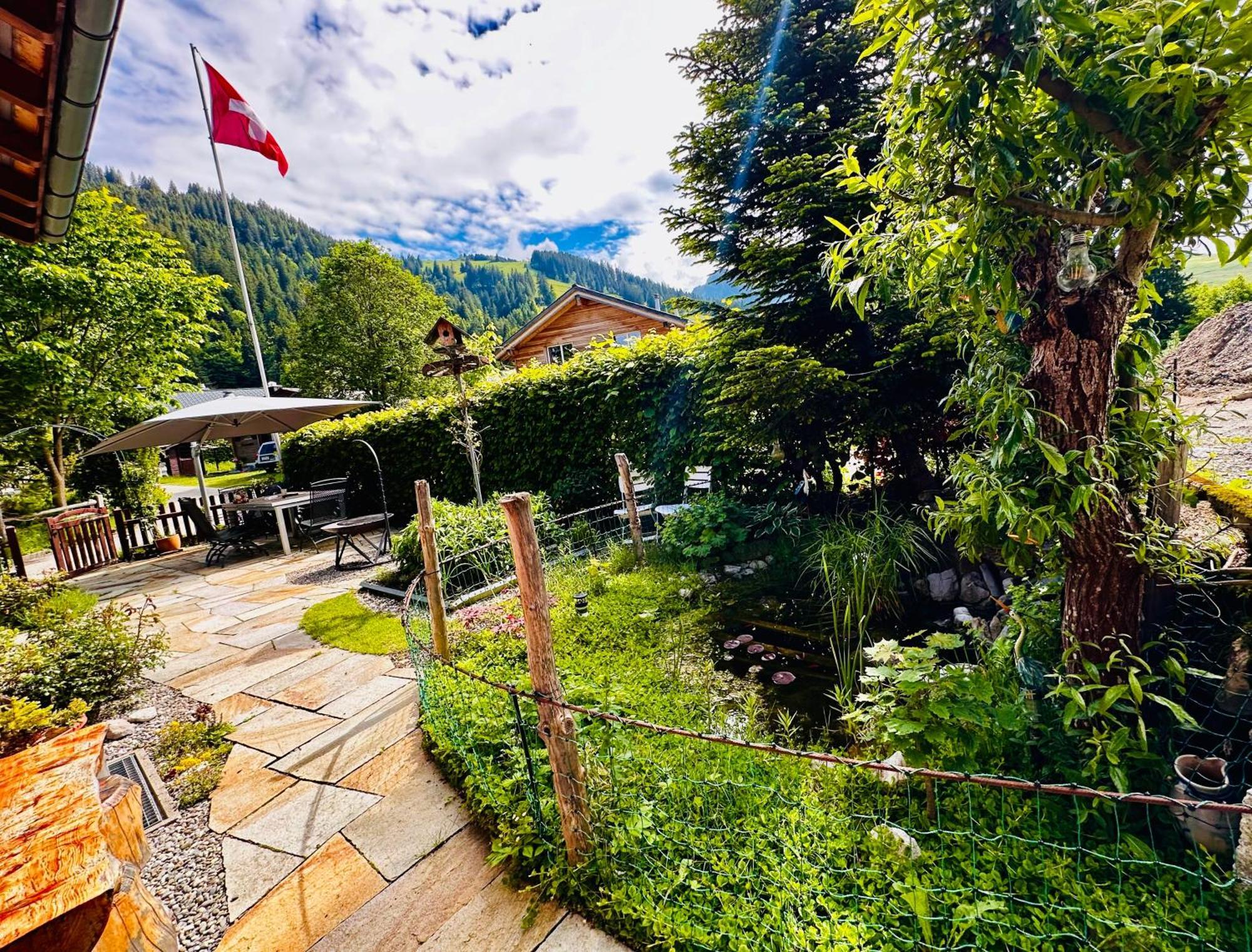 Wirzweli The Swiss Paradise 2 Apartment With Garden, Whirlpool, And Mountain Panorama מראה חיצוני תמונה